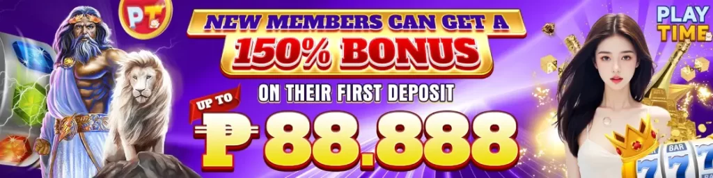 150% Welcome Bonus up to ₱88,888!