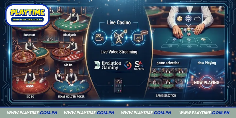 Immersive Live Dealer Casino